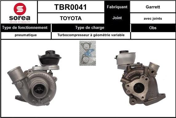 EAI TBR0041 - Kompresors, Turbopūte ps1.lv