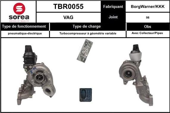 EAI TBR0055 - Kompresors, Turbopūte ps1.lv