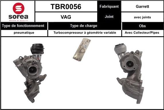 EAI TBR0056 - Kompresors, Turbopūte ps1.lv