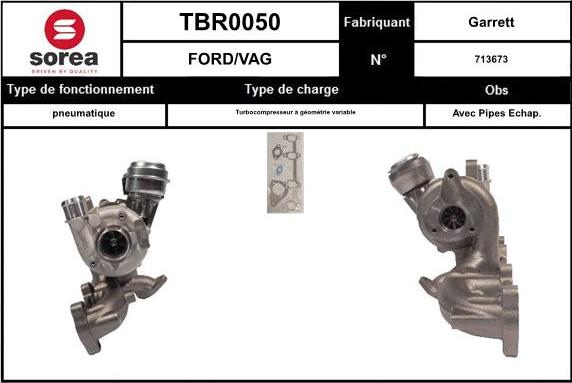 EAI TBR0050 - Kompresors, Turbopūte ps1.lv