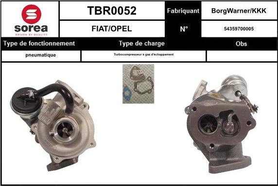 EAI TBR0052 - Kompresors, Turbopūte ps1.lv