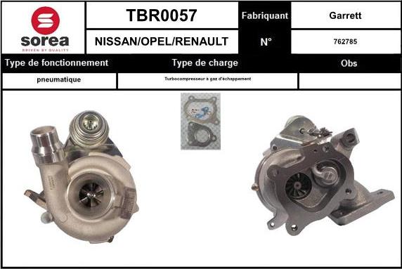 EAI TBR0057 - Kompresors, Turbopūte ps1.lv