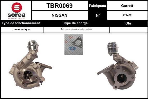 EAI TBR0069 - Kompresors, Turbopūte ps1.lv