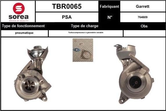 EAI TBR0065 - Kompresors, Turbopūte ps1.lv