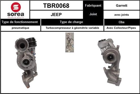 EAI TBR0068 - Kompresors, Turbopūte ps1.lv