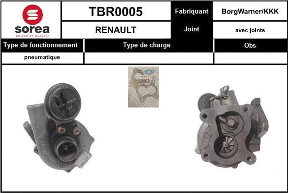 EAI TBR0005 - Kompresors, Turbopūte ps1.lv