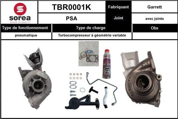 EAI TBR0001K - Kompresors, Turbopūte ps1.lv