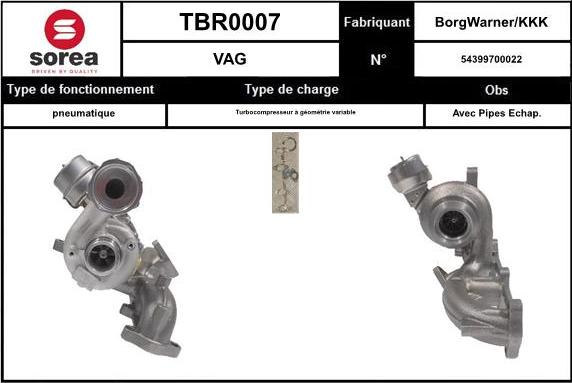 EAI TBR0007 - Kompresors, Turbopūte ps1.lv