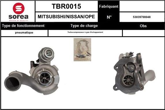 EAI TBR0015 - Kompresors, Turbopūte ps1.lv