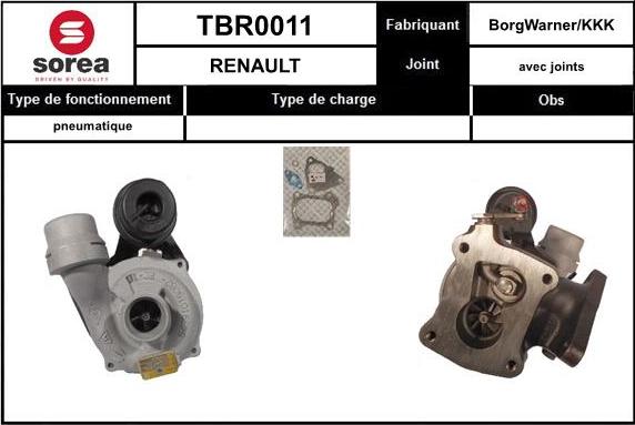 EAI TBR0011 - Kompresors, Turbopūte ps1.lv