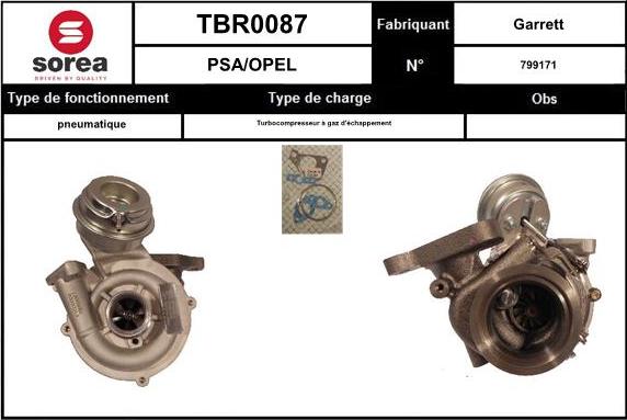 EAI TBR0087 - Kompresors, Turbopūte ps1.lv