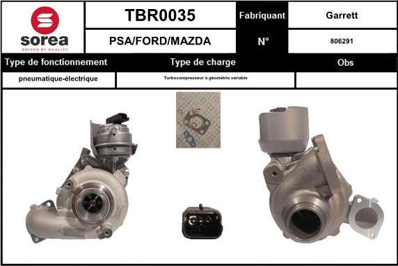 EAI TBR0035 - Kompresors, Turbopūte ps1.lv