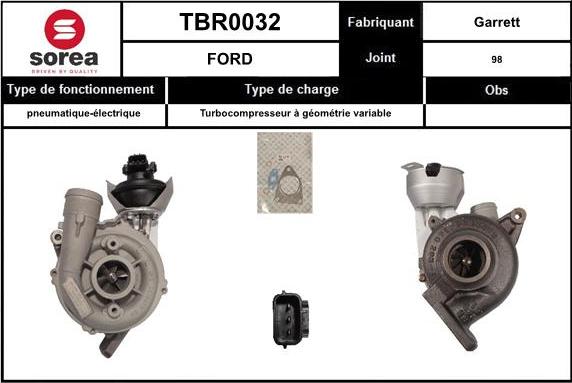 EAI TBR0032 - Kompresors, Turbopūte ps1.lv