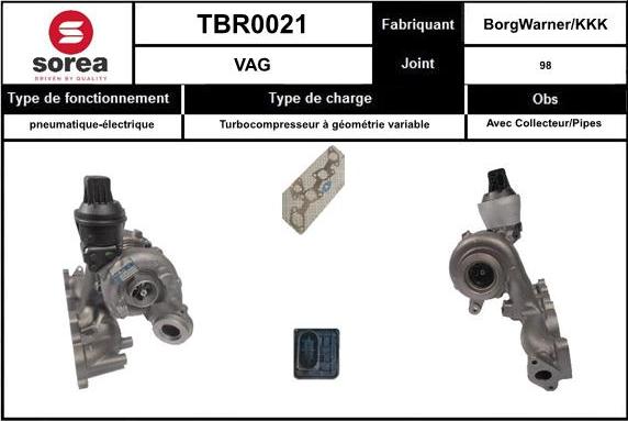 EAI TBR0021 - Kompresors, Turbopūte ps1.lv