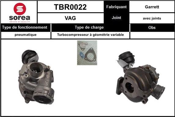 EAI TBR0022 - Kompresors, Turbopūte ps1.lv