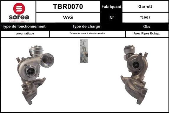 EAI TBR0070 - Kompresors, Turbopūte ps1.lv