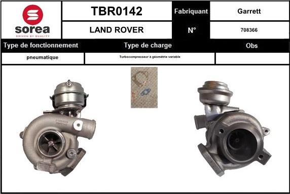 EAI TBR0142 - Kompresors, Turbopūte ps1.lv