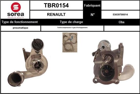 EAI TBR0154 - Kompresors, Turbopūte ps1.lv