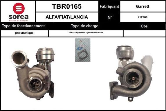 EAI TBR0165 - Kompresors, Turbopūte ps1.lv