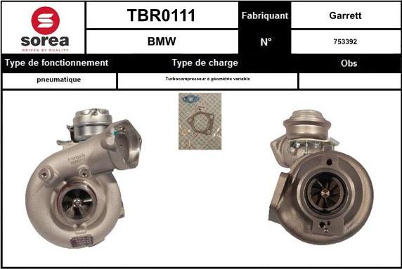 EAI TBR0111 - Kompresors, Turbopūte ps1.lv