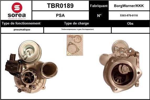 EAI TBR0189 - Kompresors, Turbopūte ps1.lv