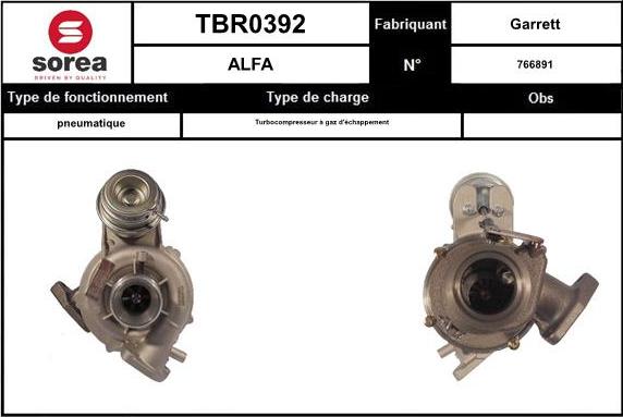 EAI TBR0392 - Kompresors, Turbopūte ps1.lv