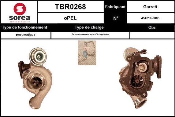 EAI TBR0268 - Kompresors, Turbopūte ps1.lv