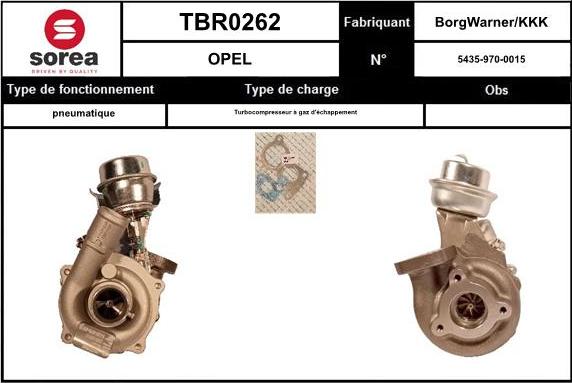 EAI TBR0262 - Kompresors, Turbopūte ps1.lv