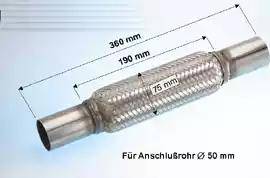 Eberspächer 99.109.79 - Gofrēta caurule, Izplūdes gāzu sistēma ps1.lv