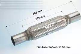 Eberspächer 99.104.79 - Gofrēta caurule, Izplūdes gāzu sistēma ps1.lv