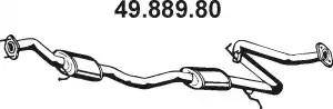 Eberspächer 49.889.80 - Vidējais izpl. gāzu trokšņa slāpētājs ps1.lv