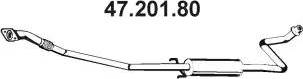Eberspächer 47.201.80 - Vidējais izpl. gāzu trokšņa slāpētājs ps1.lv