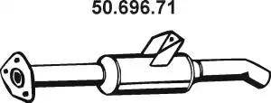 Eberspächer 50.696.71 - Izplūdes caurule ps1.lv