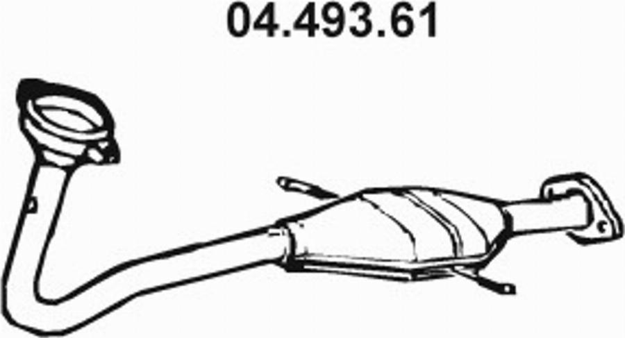 Eberspächer 04.493.61 - Katalizators ps1.lv