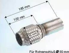 Eberspächer 08.001.79 - Gofrēta caurule, Izplūdes gāzu sistēma ps1.lv