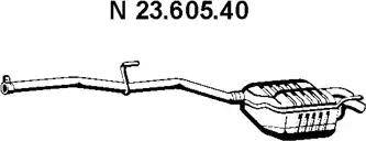 Eberspächer 23.605.40 - Izplūdes gāzu trokšņa slāpētājs (pēdējais) ps1.lv