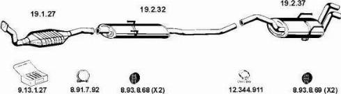 Eberspächer 222223 - Izplūdes gāzu sistēma ps1.lv