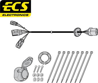 ECS LR02013U - Elektrokomplekts, Piekabes aprīkojums ps1.lv