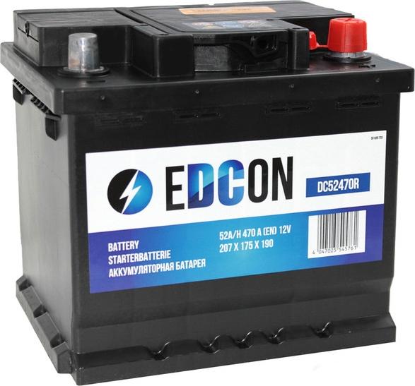 Edcon DC52470R - Startera akumulatoru baterija ps1.lv