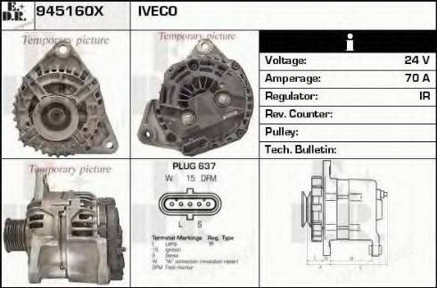 EDR 945160X - Ģenerators ps1.lv