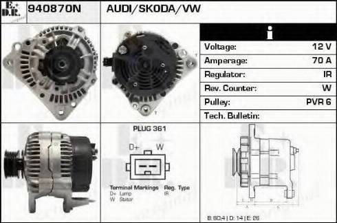 EDR 940870N - Ģenerators ps1.lv