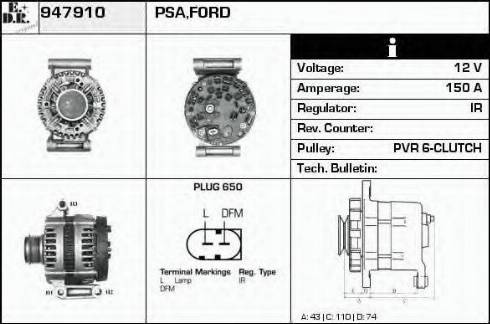 EDR 947910 - Ģenerators ps1.lv