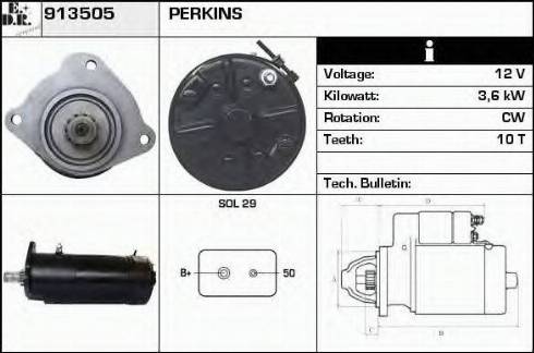 EDR 913505 - Starteris ps1.lv