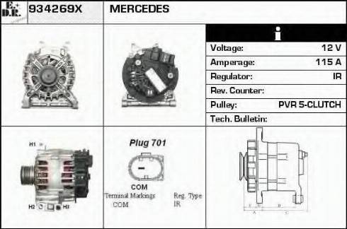 EDR 934269X - Ģenerators ps1.lv