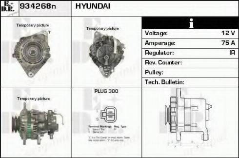 EDR 934268N - Ģenerators ps1.lv