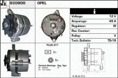 EDR 930900 - Ģenerators ps1.lv