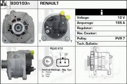 EDR 930103N - Ģenerators ps1.lv