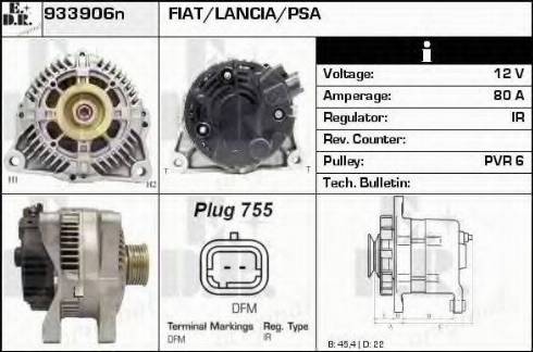 EDR 933906N - Ģenerators ps1.lv