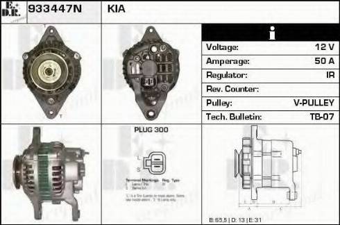 EDR 933447N - Ģenerators ps1.lv