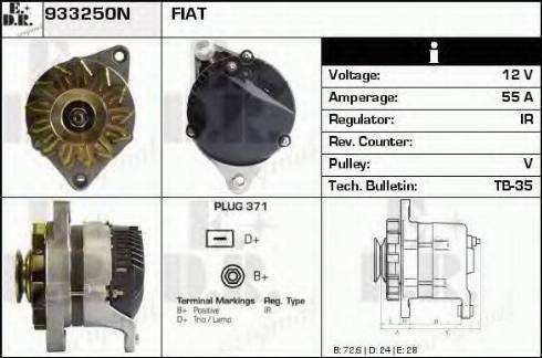 EDR 933250N - Ģenerators ps1.lv